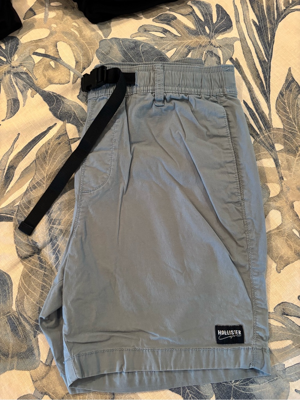 Hollister Men’s Light Blue Athletic Shorts